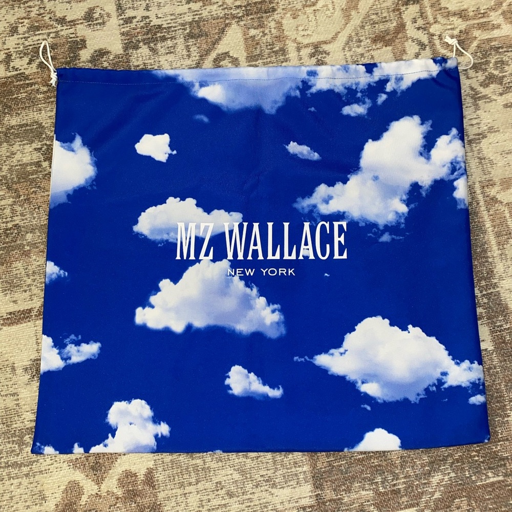 MZ Wallace Blue and White Cloud Bag